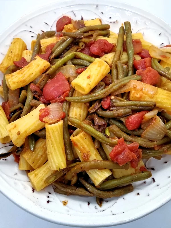 Green Beans with Pasta