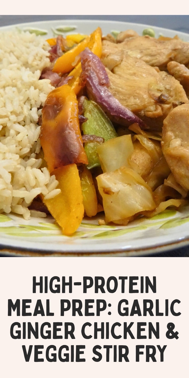 High-Protein Meal Prep_ Garlic Ginger Chicken & Veggie Stir Fry