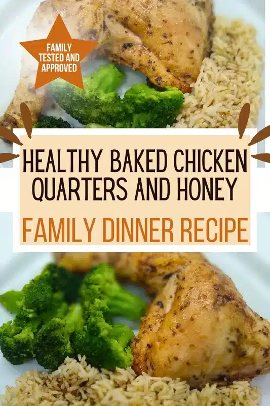 Honey Balsamic Chicken Quarters Recipe
