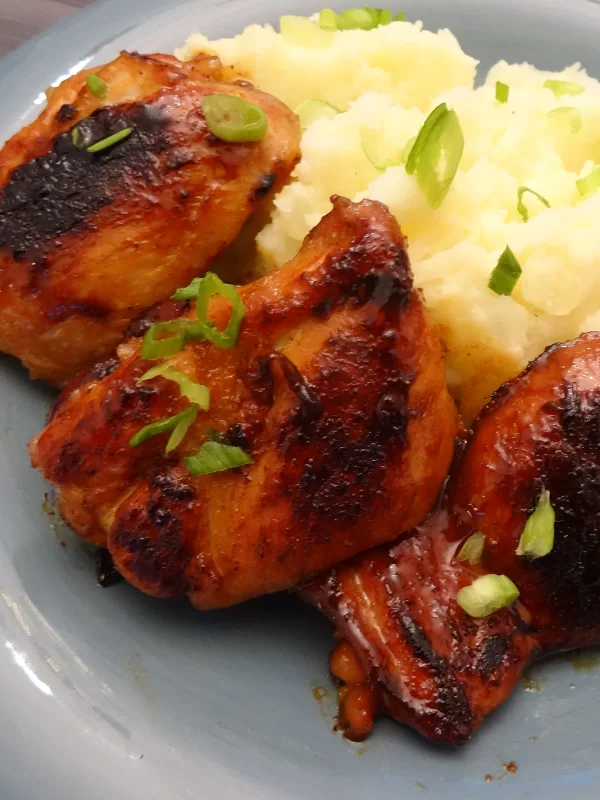 Honey Chicken Thighs Recipe: Feature Image