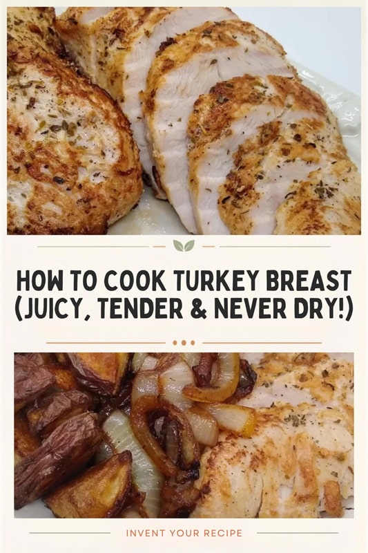How to Cook Turkey Breast (Juicy, Tender & Never Dry!)
