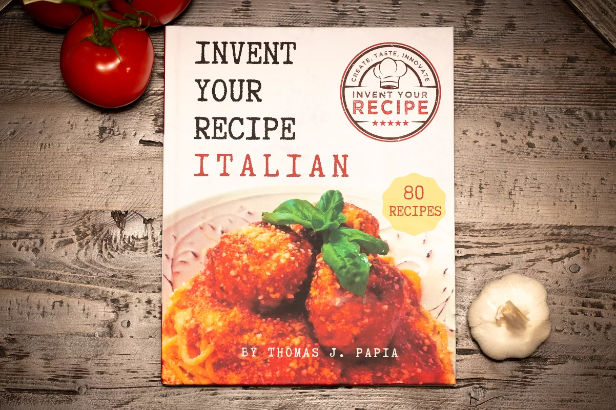 Invent Your Recipe_Italian Cookbook_Front Contrast