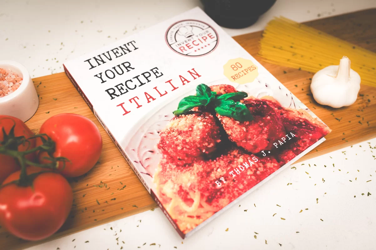 Invent Your Recipe_Italian Cookbook_Front Cover