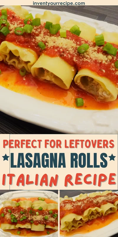 Lasagna Roll Ups Recipe Dinner