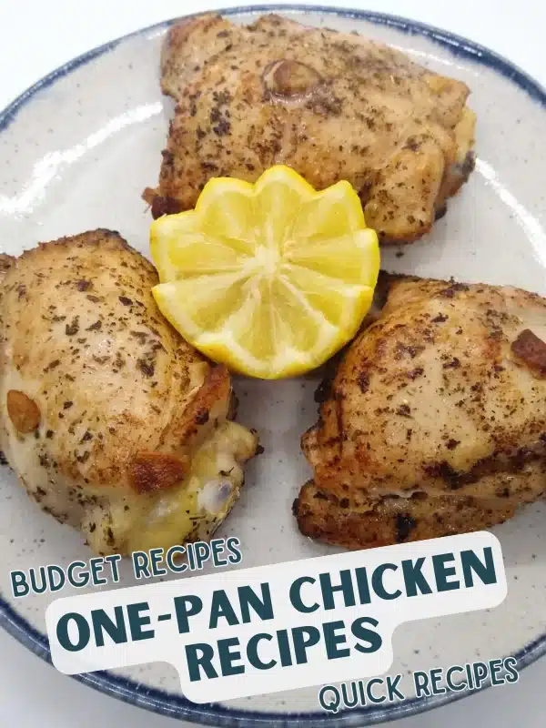Lemon Garlic Chicken Thighs