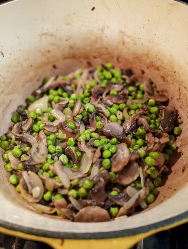 Mushrooms and Peas Recipe_Finished