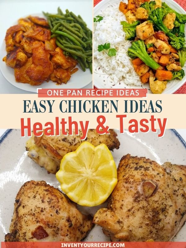 One Pan Chicken Recipes Feature