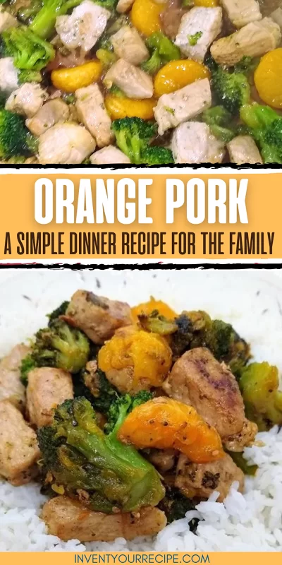 Orange Pork with Broccoli Recipe