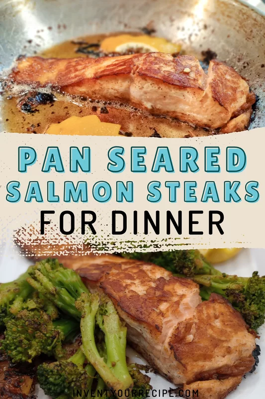 Pan Seared Lemon Garlic Salmon For Dinner