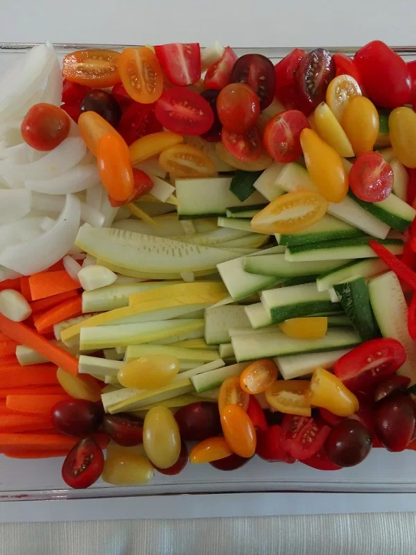 Pasta Primavera: Prepare Vegetables