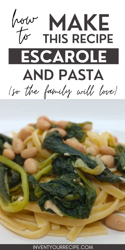 Pasta with Escarole and Beans Healthy Recipe