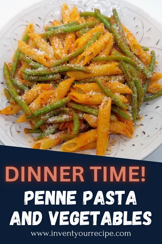 Pasta with Green Beans and Garlic4