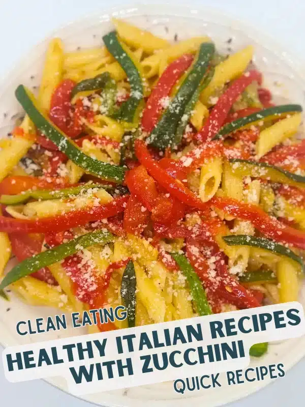 Pasta with Peppers and Zucchini