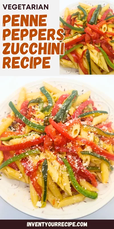 Pasta with Peppers and Zucchini Healthy Recipe