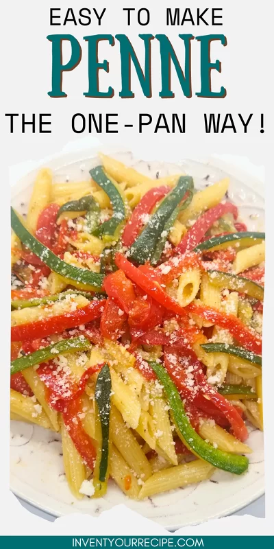 Pasta with Peppers and Zucchini