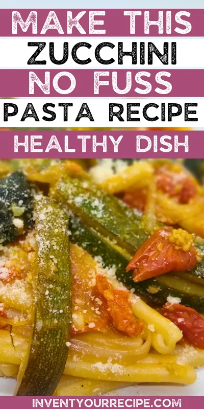 Make This Pasta with Zucchini and Tomatoes Healthy Dish