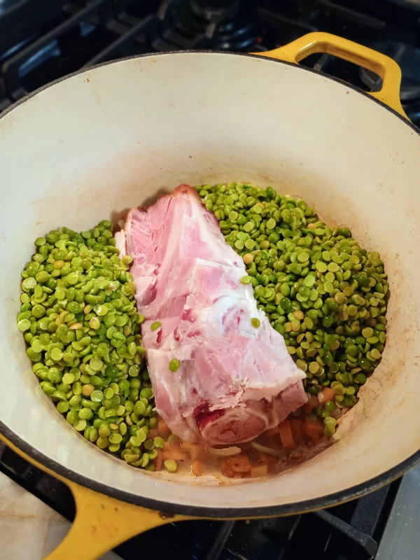 Pea and Ham Soup: Add Ham Bone