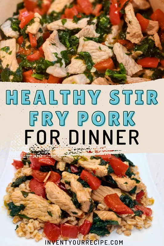 Pork and Peppers Stir Fry Recipe Healthy