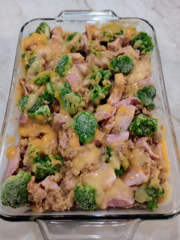Quick Ham Casserole Recipe: Add Broccoli and Soup