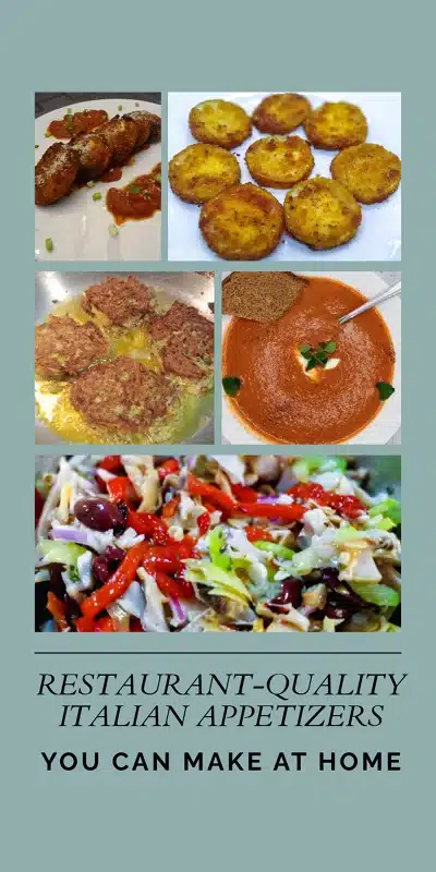 Restaurant-Quality Italian Appetizer Recipes You Can Make at Home