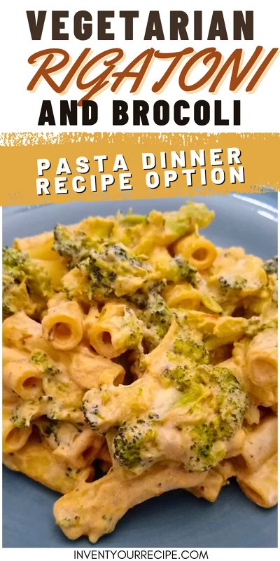 Rigatoni and Broccoli Creamy For Dinner