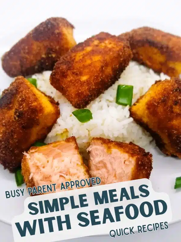 Simple Meals With Seafood Pan Fried Salmon Bites