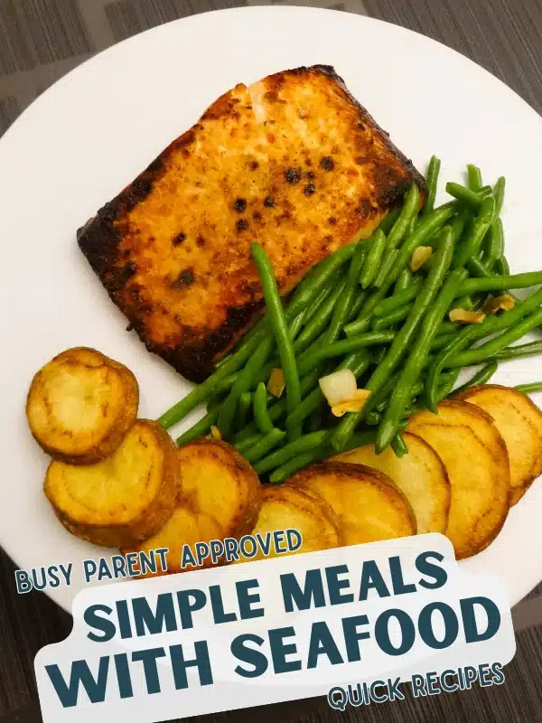 Simple Meals With Seafood Salmon with Garlic