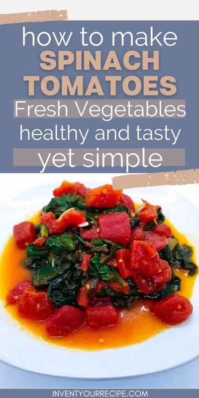 Spinach and Tomatoes Recipe