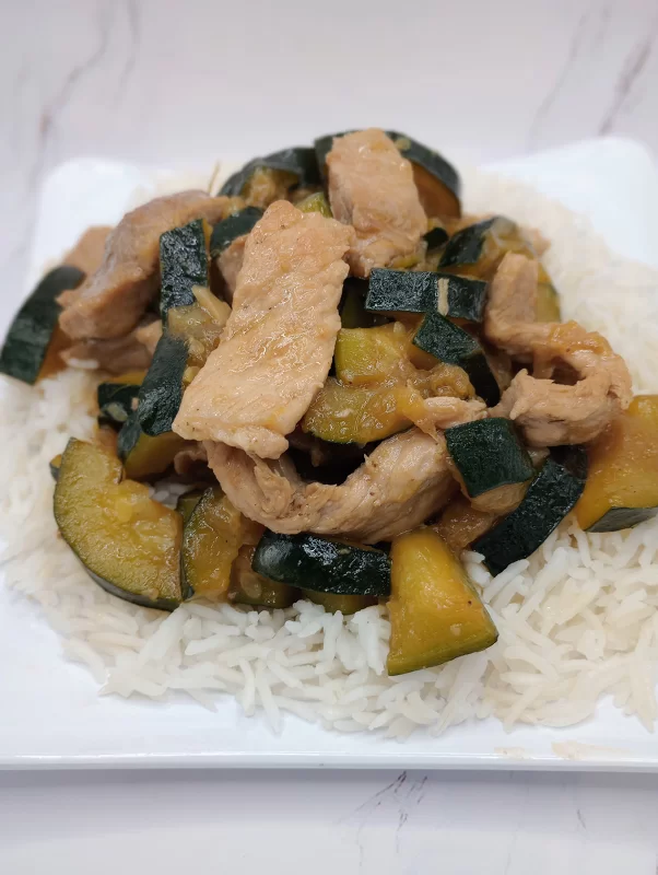 Pork Recipes 4 Stir Fry Zucchini and Pork Recipe Feature