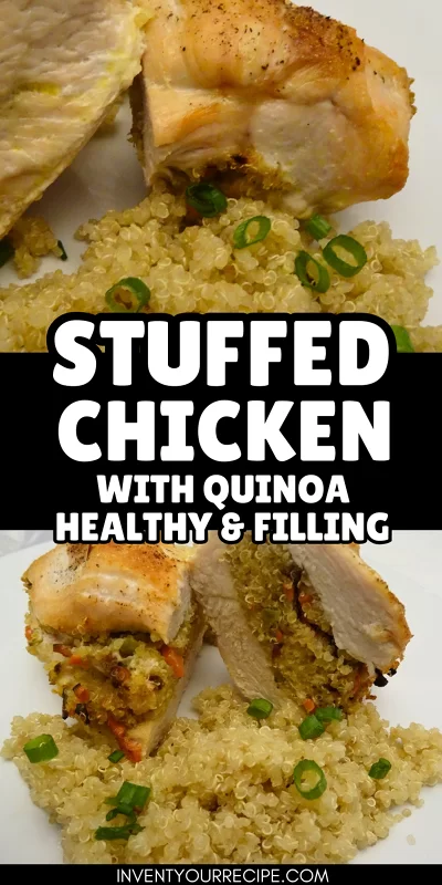 Stuffed Chicken With Quinoa: Healthy And Filling
