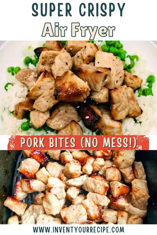Super Crispy Air Fryer Pork Chop Bites (No Mess!)