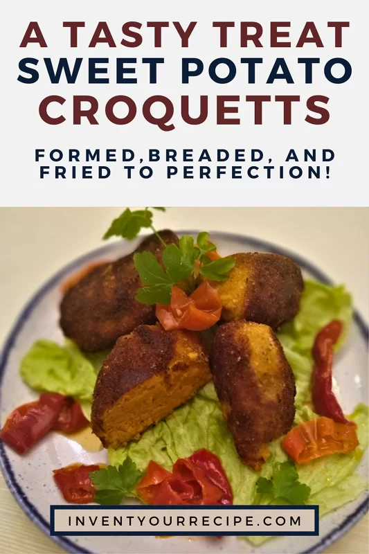 A Tasty Appetizer Treat: Sweet Potato Croquettes