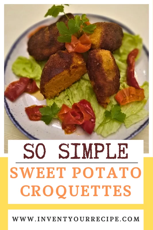 A Simple Sweet Potato Croquettes Recipe