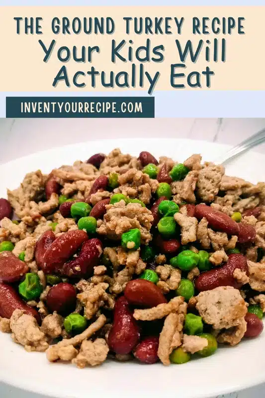 high protein ground turkey skillet