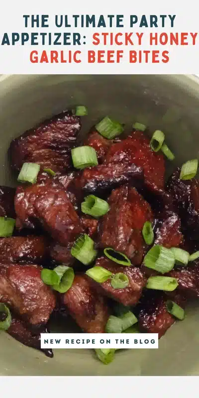 The Ultimate Party Appetizer_ Sticky Honey Garlic Beef Bites The Ultimate Party Appetizer_ Sticky Honey Garlic Beef Bites