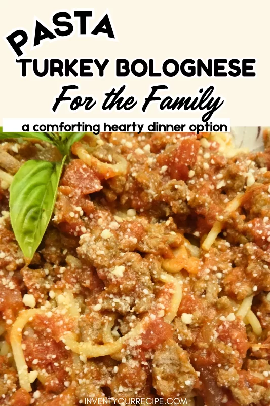 Turkey Bolognese Recipe For Dinner