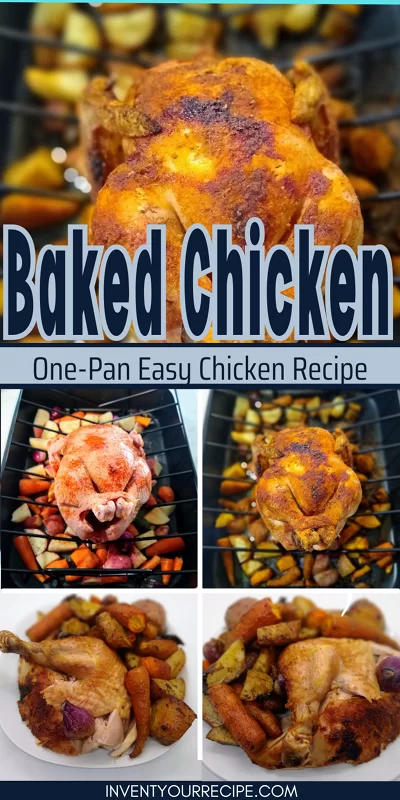 Baked Whole Chicken: One-Pan Easy Chicken Recipe