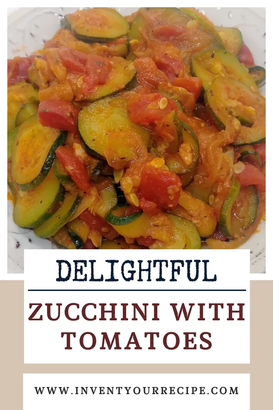 Zucchini with Tomatoes: PIN Image