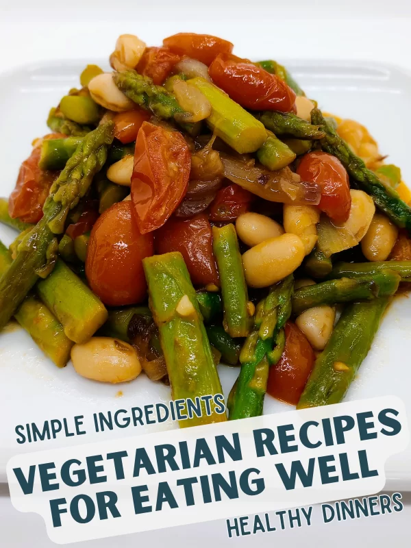 asparagus and tomatoes