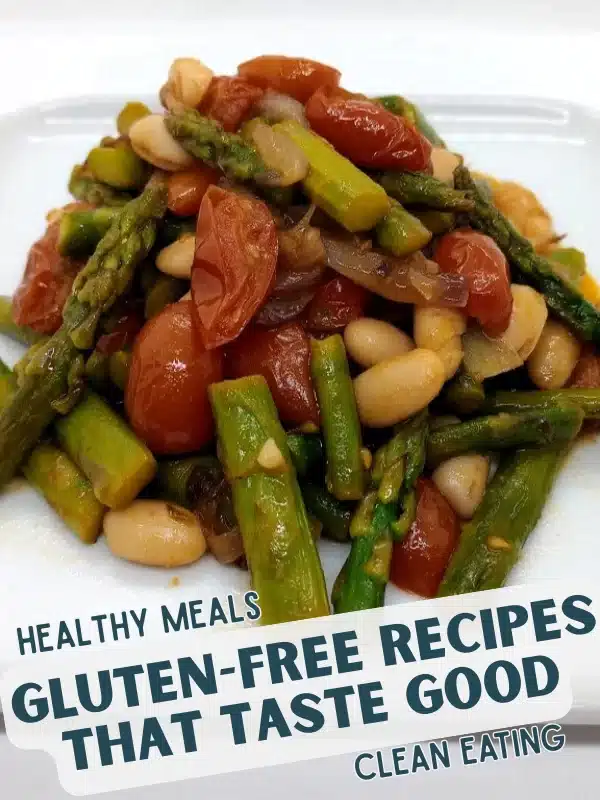 asparagus with tomatoes and beans