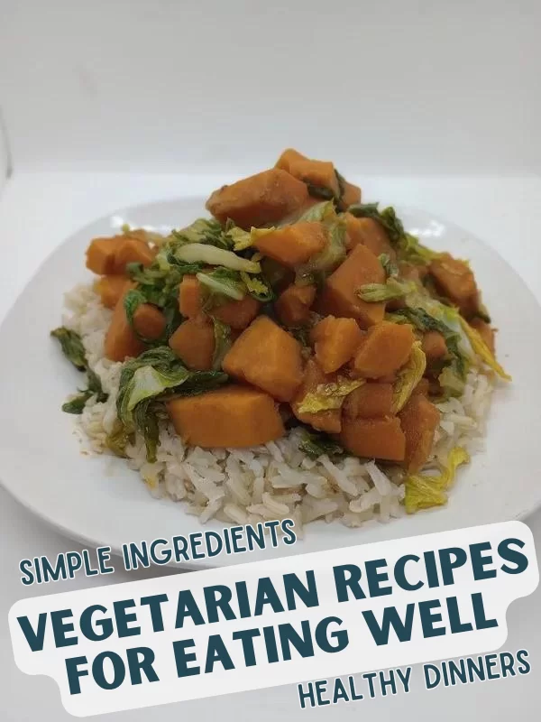 cabbage and sweet potatoes