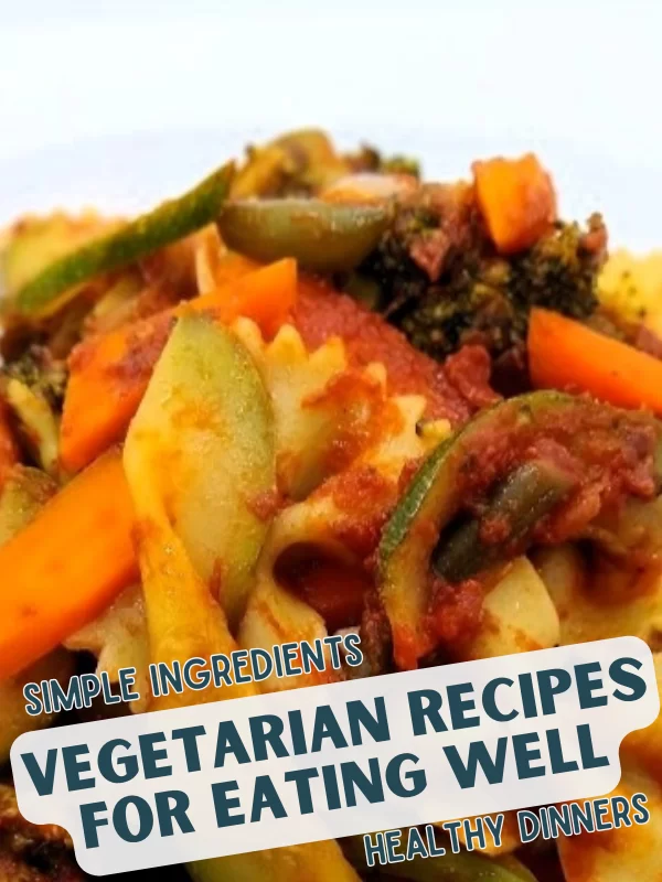 farfalle with garden vegetables