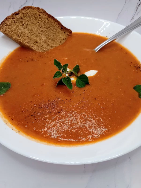 fresh tomato soup_finished