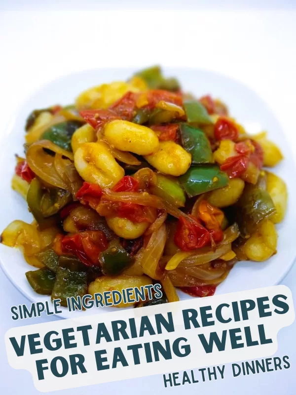 gnocchi with peppers and onions