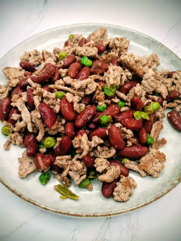high protein ground turkey skillet recipe Plate2
