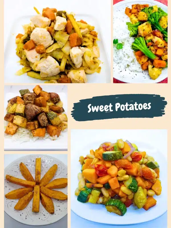 recipes with sweet potatoes for dinner