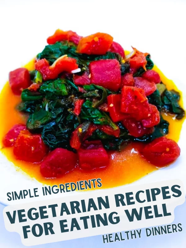 spinach and tomatoes